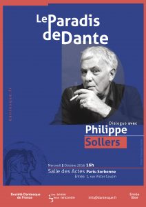 Le Paradis de Dante: dialogue avec Philippe Sollers